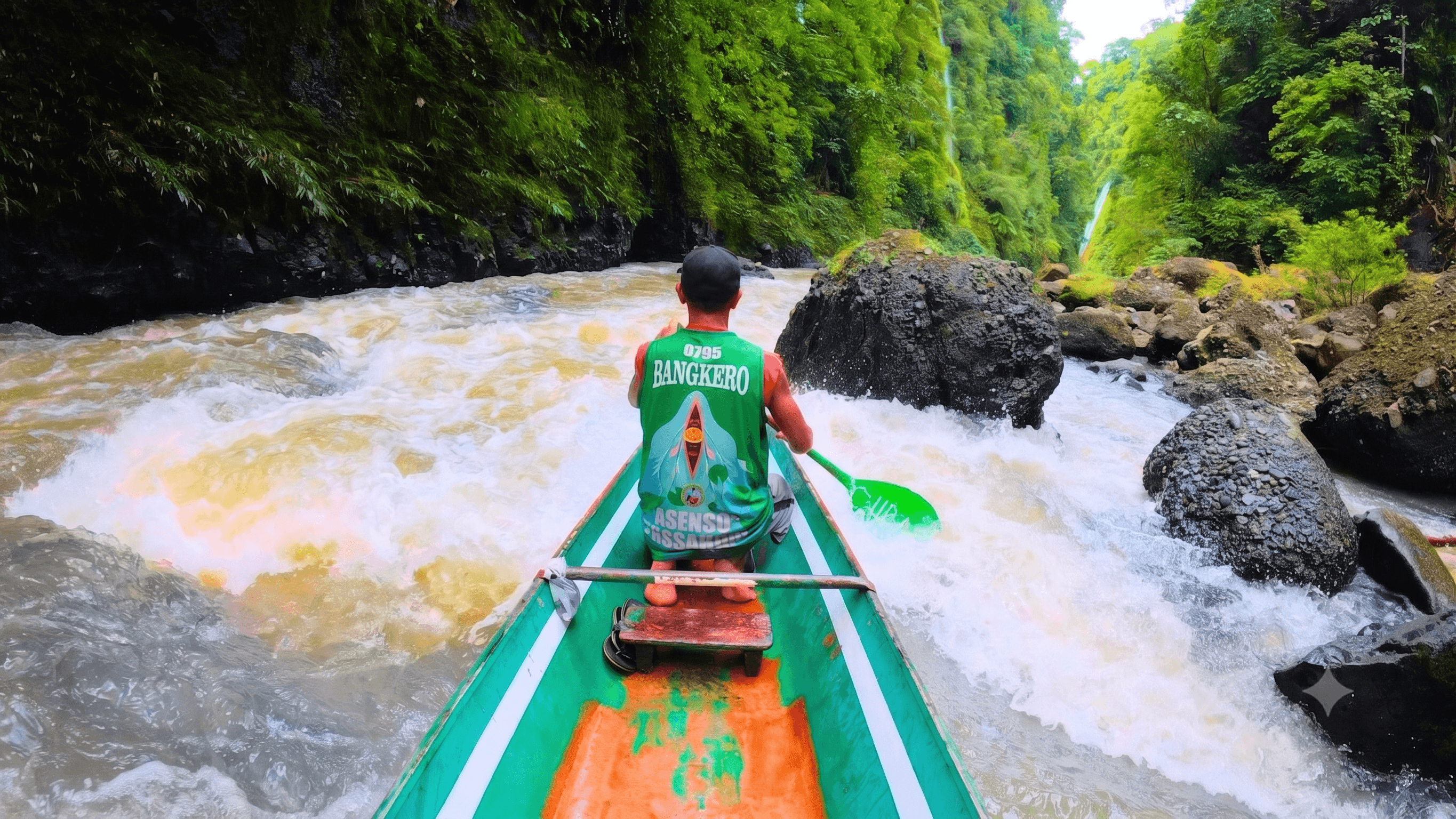 Boat Ride - "Shooting the Rapids"