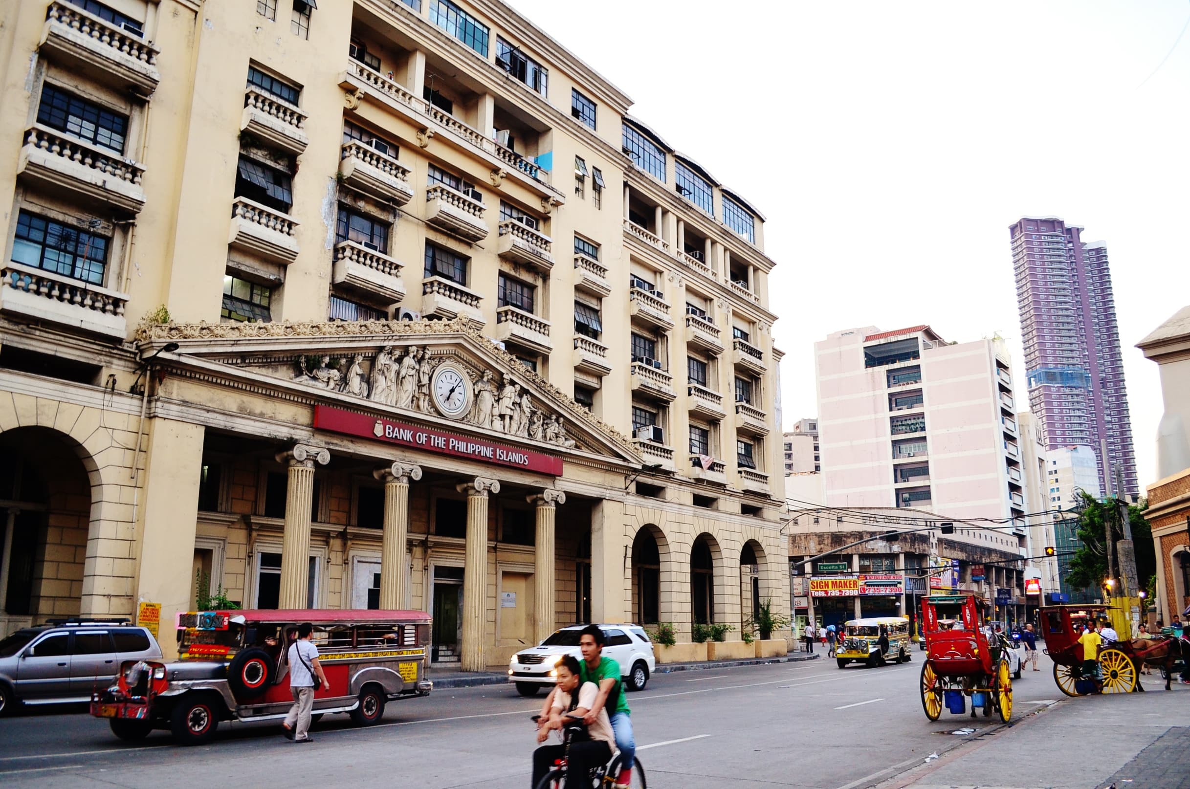 Escolta Street for Vintage Manila